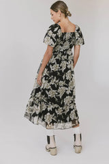 Olivera Floral Midi Dress FINAL SALE