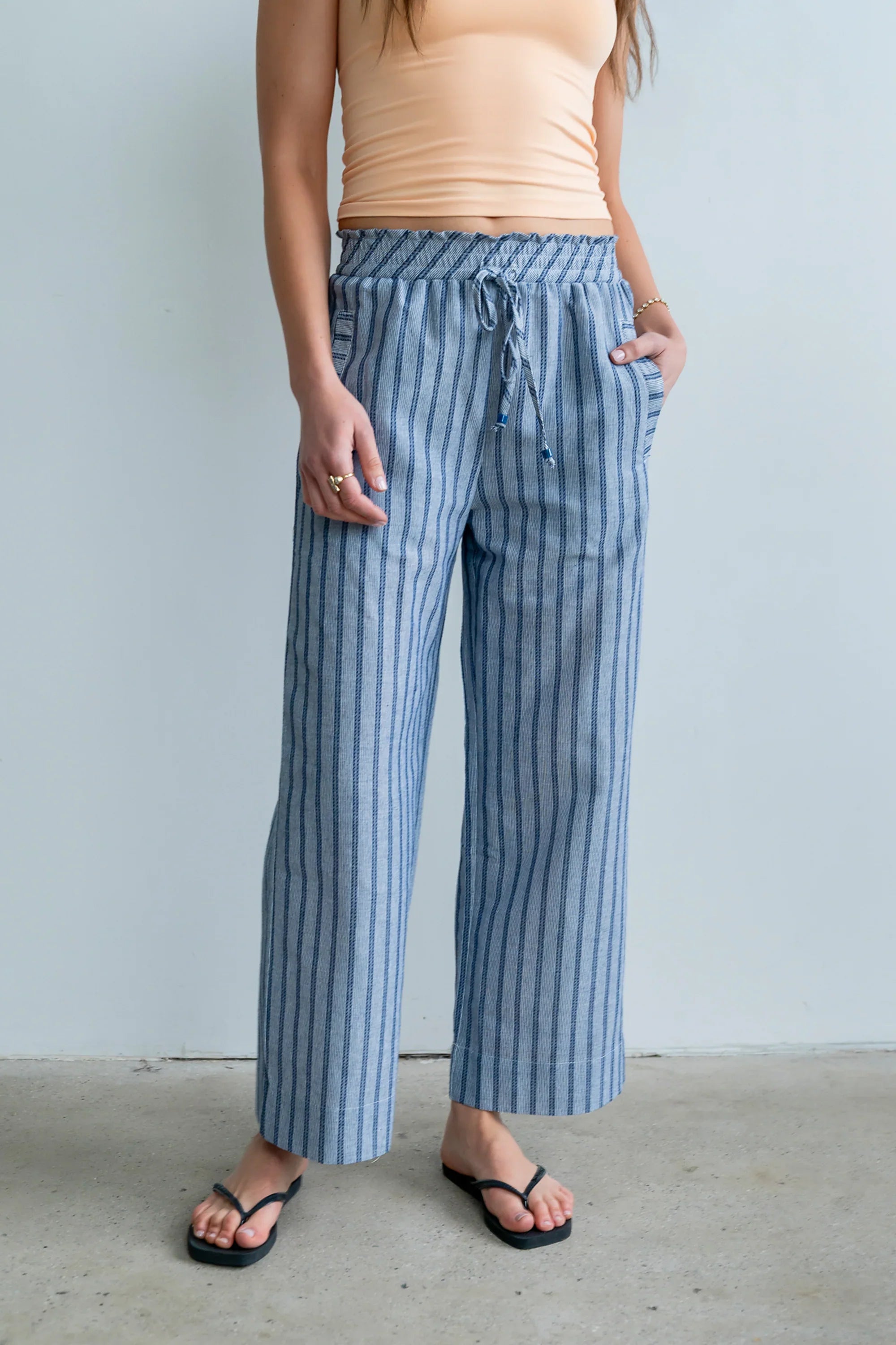 Taysha Striped Pants