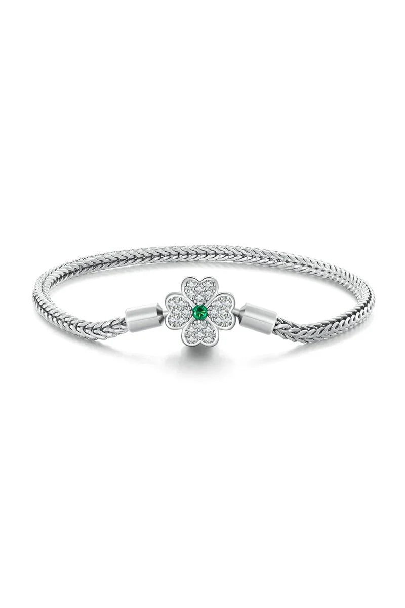 Lucky Four Leaf Clover Bracelet
