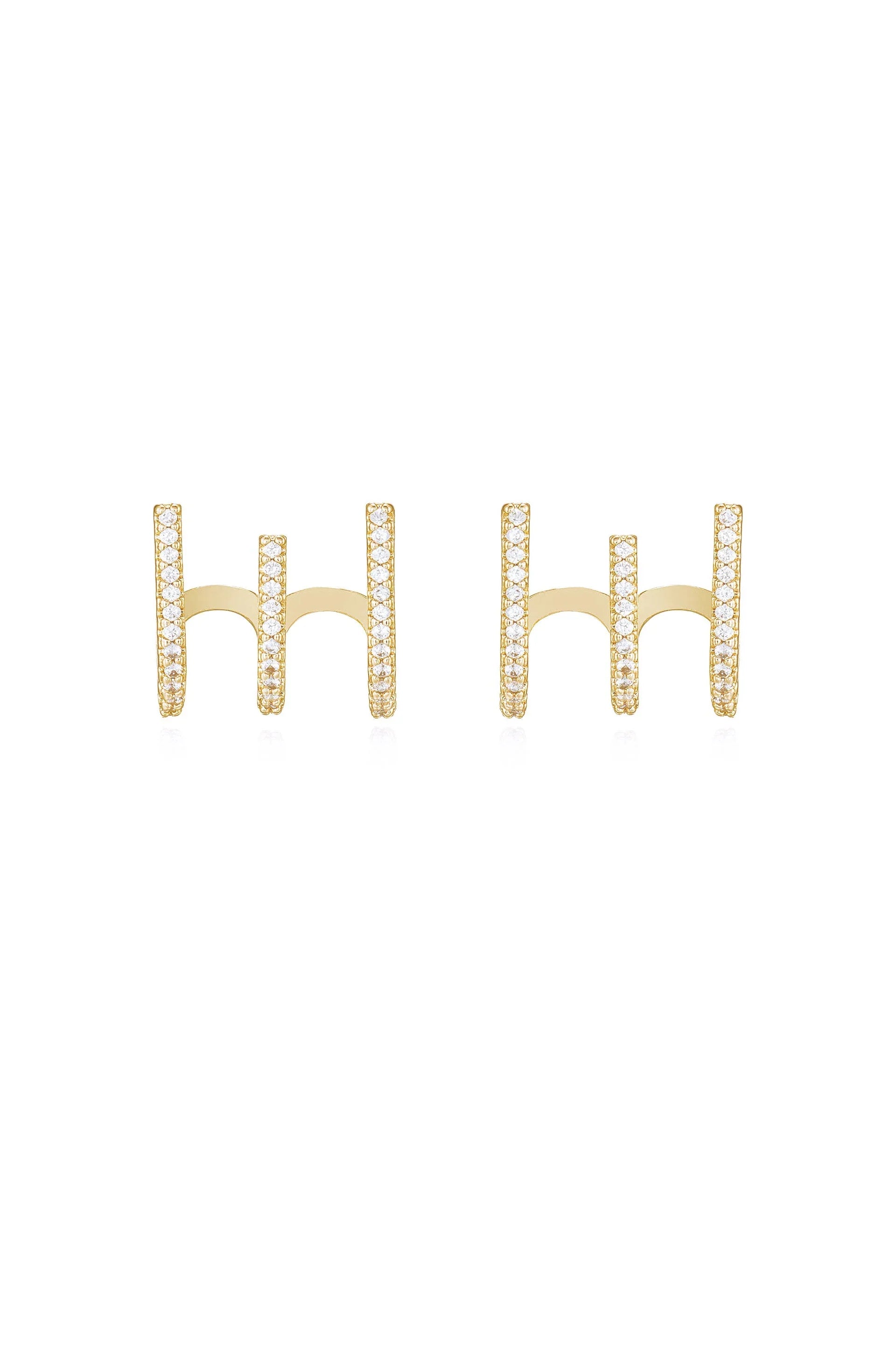 Sparkle Triple Illusion Ear Wrap