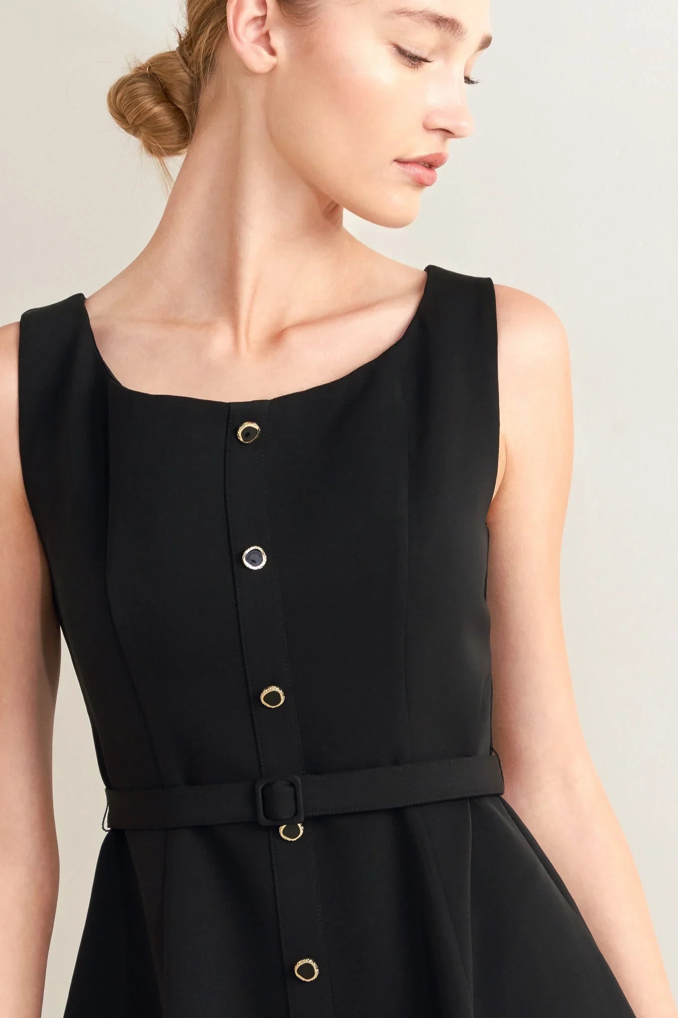 PARIS AFTER DARK MIDI DRESS
