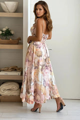 Cream Blossom Corset Dress
