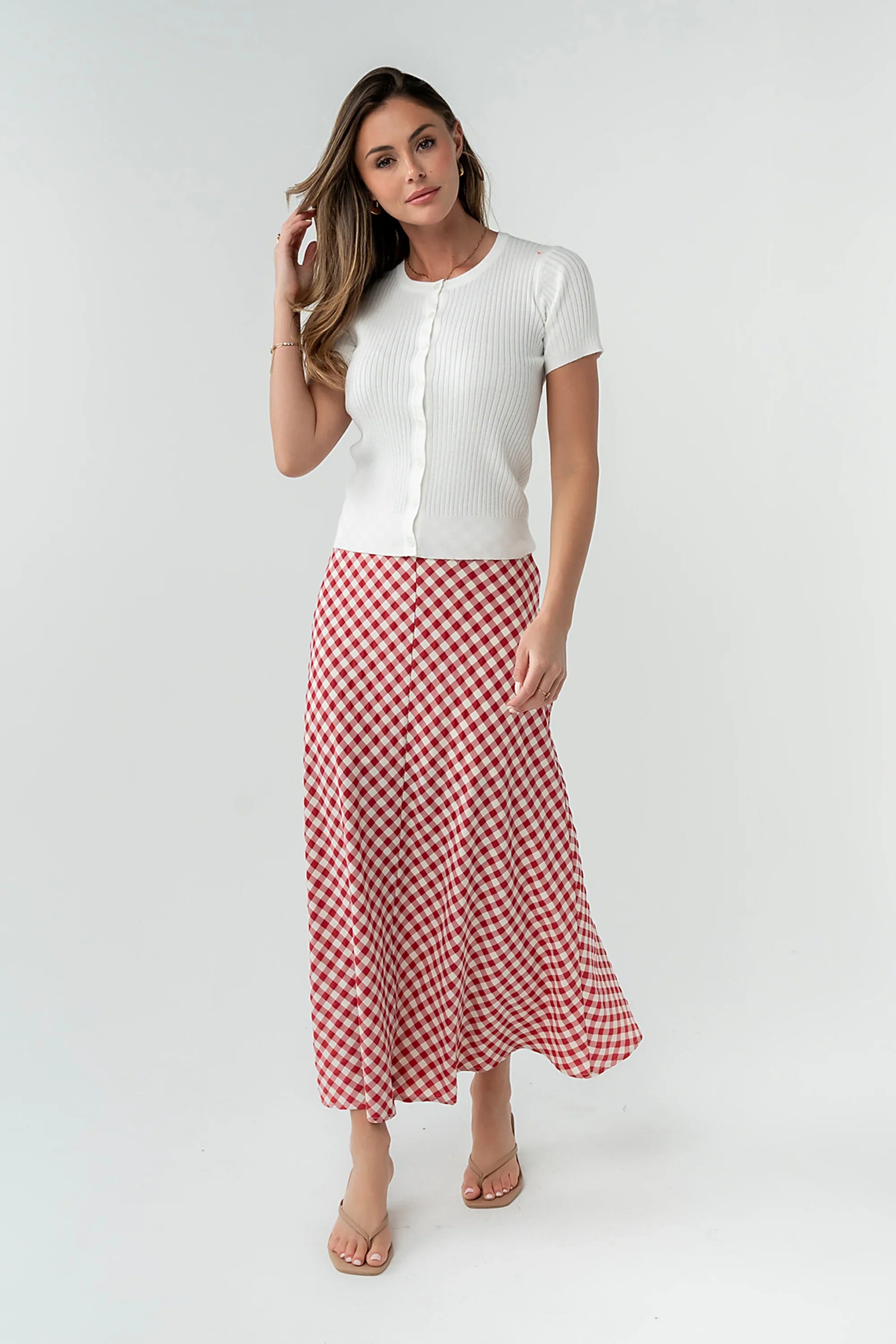 Kasey Ribbed Top
