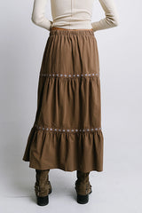 Anika Tiered Maxi Skirt FINAL SALE