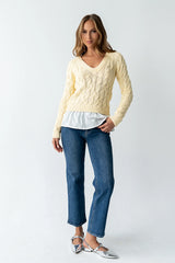 Amanda Straight Leg Jeans in Medium Wash