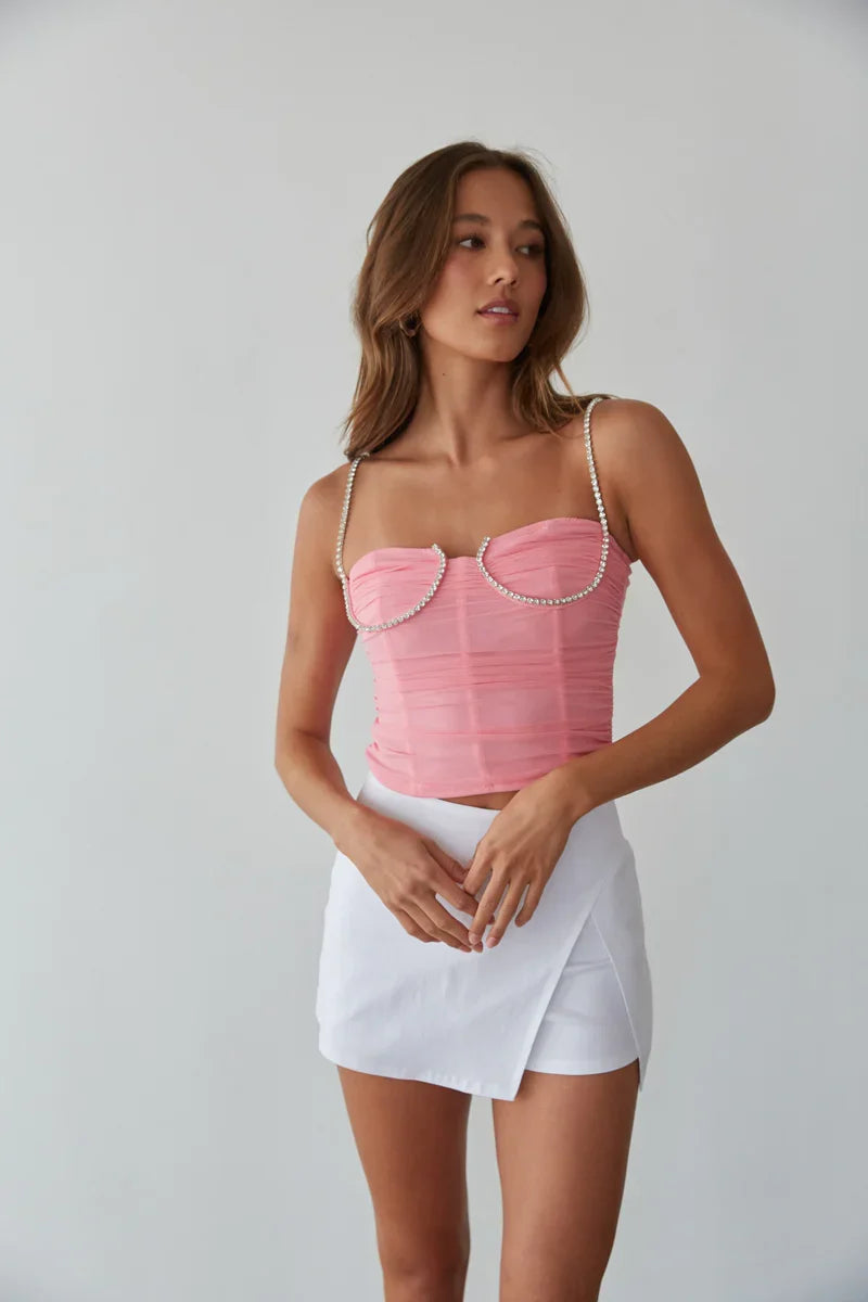 Jordy High Rise Envelope Skort