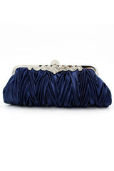 Classic Waterfall Like Queens Clutch Bag