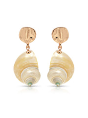 Sunken Treasure Shell Earrings