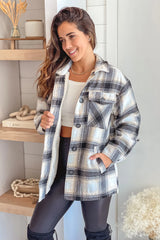 Black And Yellow Plaid Jacket