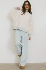 Luisa Wide Leg Pants in Blue FINAL SALE