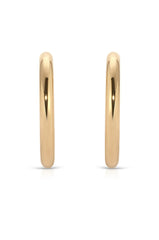 Large Thick Classic Hoops