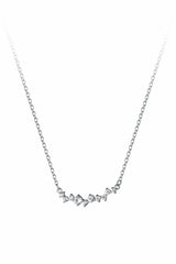 Smile Diamond Pendant Necklace