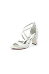 Peep Toe Cross Strap High Heels Party Shoes