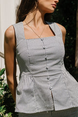 Saylee Gingham Top