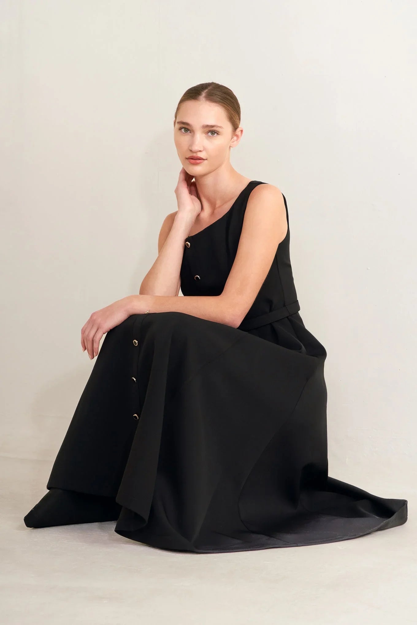 PARIS AFTER DARK MIDI DRESS FINAL SALE
