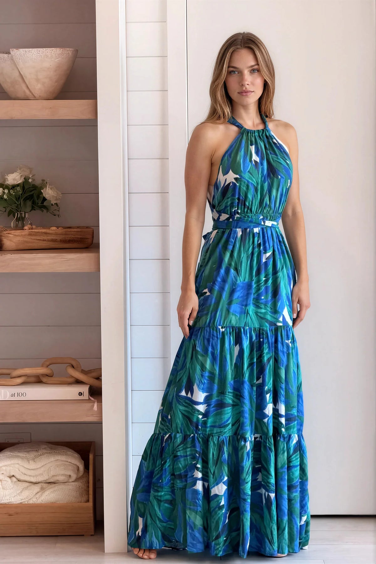 Leaf Multi Way Maxi Dress