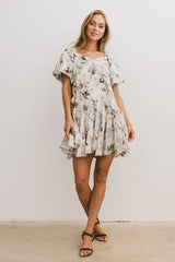 Florence Ruffled Mini Dress FINAL SALE