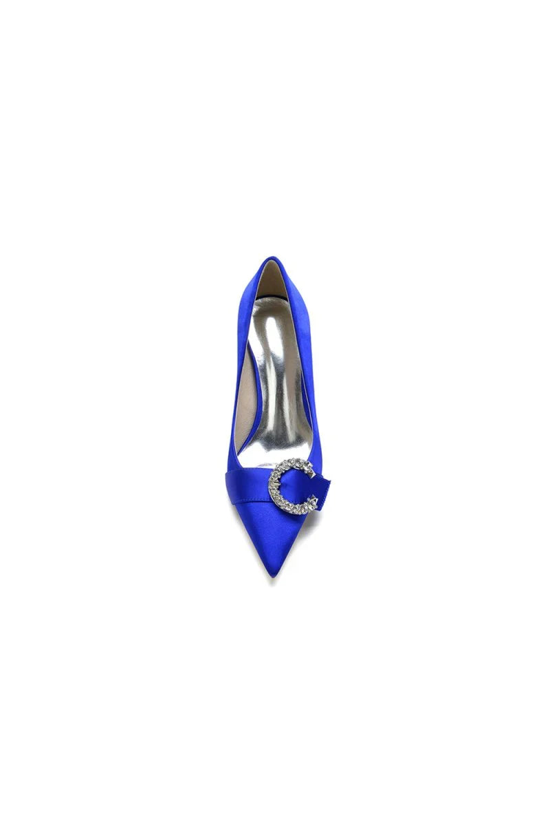 Crystal Cocktail Pointed Toe High Heels