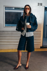 Sally Cropped Trench Coat