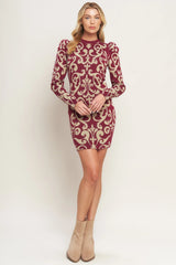 BASK IN LOVE SWEATER MINI DRESS FINAL SALE