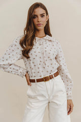 Destiny Ruffled Top FINAL SALE