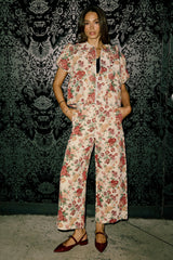 Joanna Floral Wide Leg Pants FINAL SALE