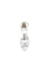 Glitter Open Toe Hollow out Stiletto Heels With Rhinestone