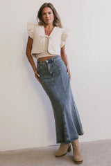Azzy Denim Mermaid Skirt FINAL SALE