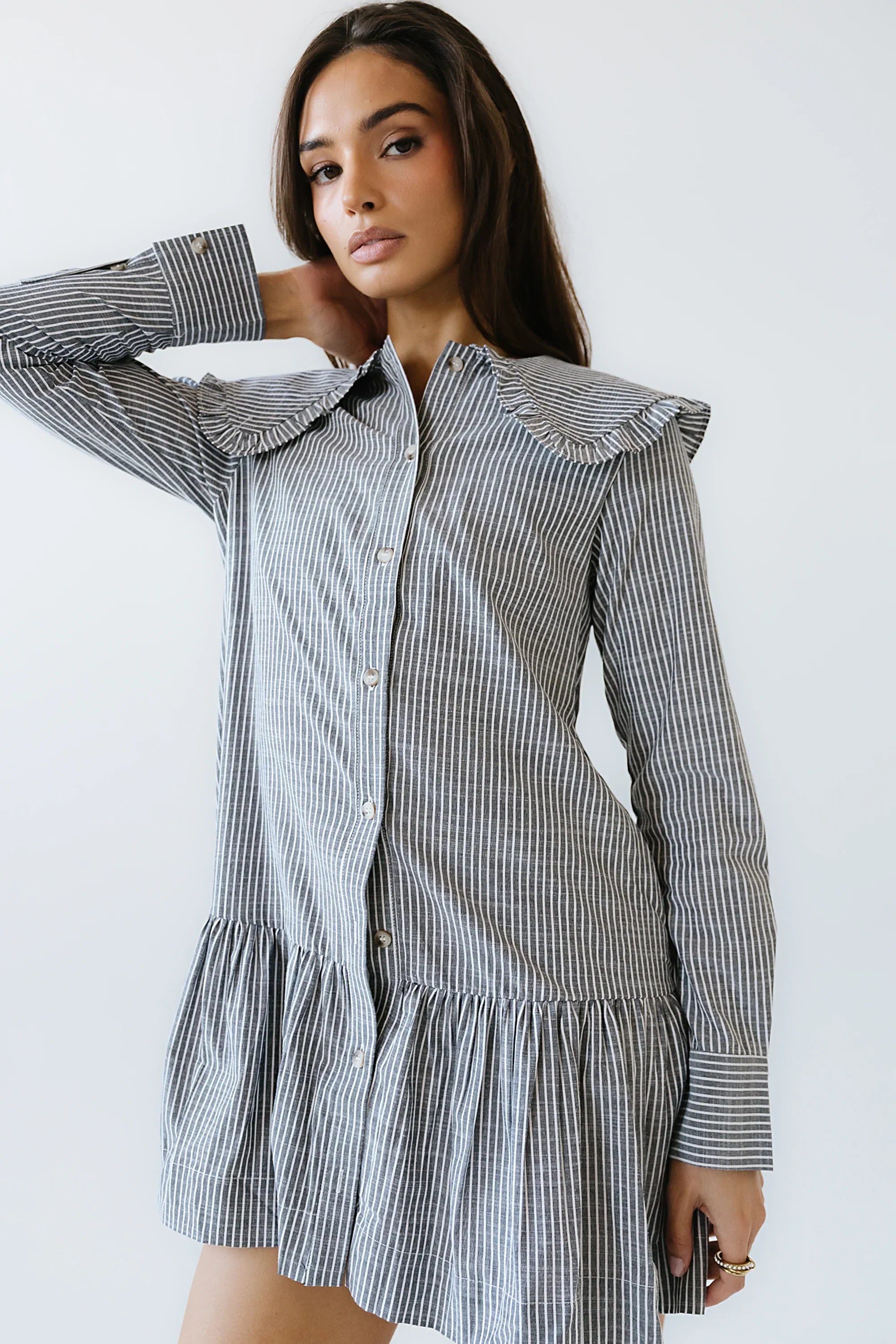 Renley Striped Mini Dress
