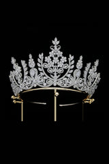 Silver Crystal Princess Crown