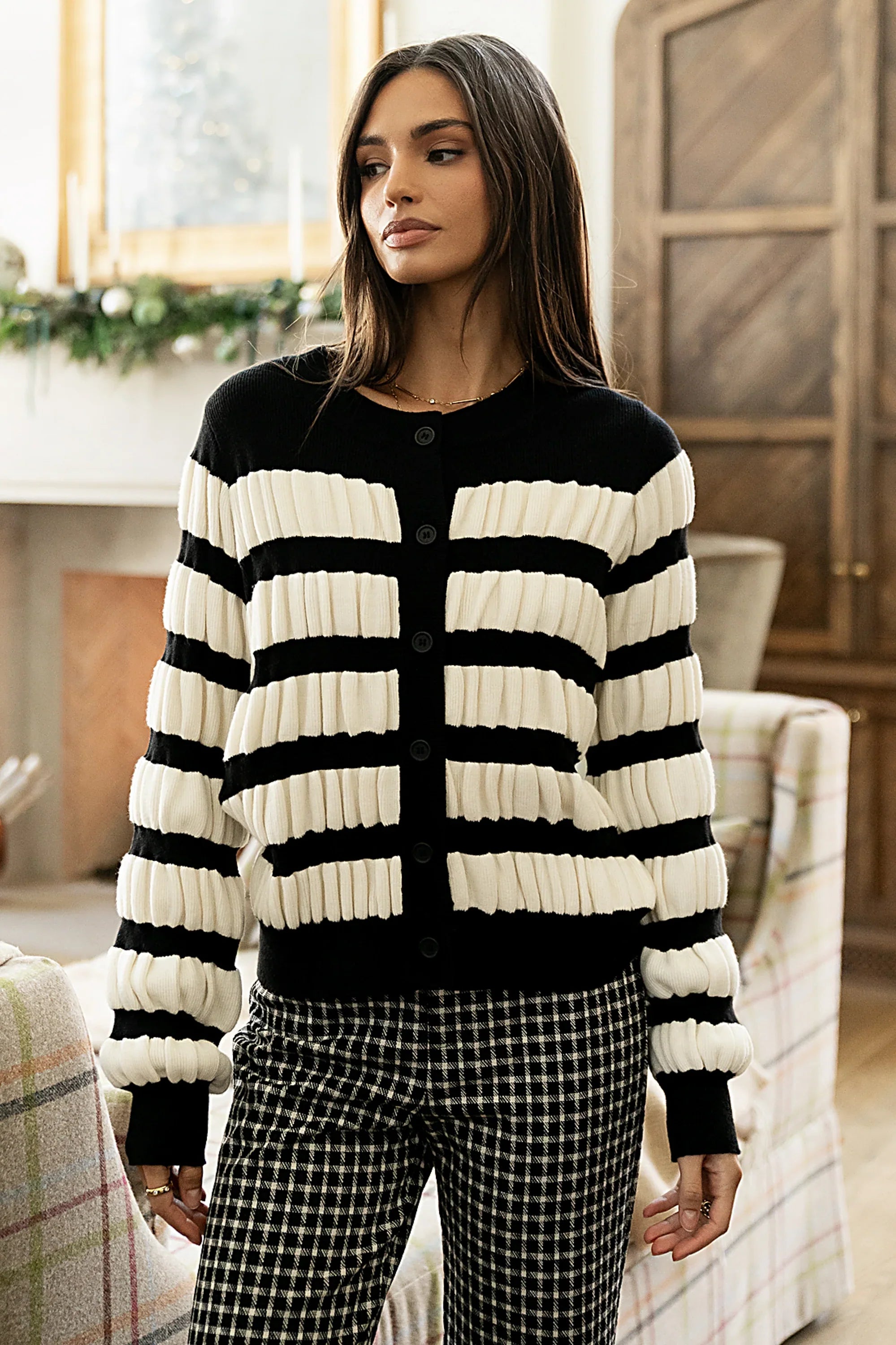 Sariana Contrast Sweater FINAL SALE