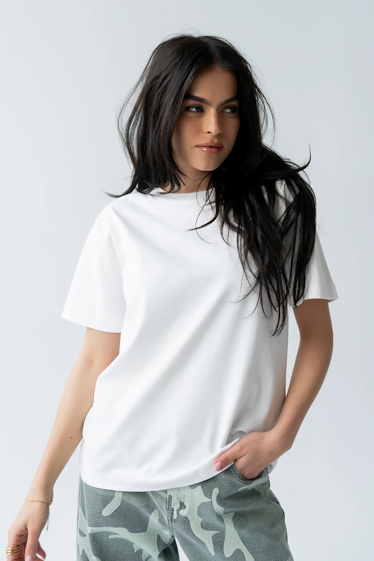 Chance Tee in White