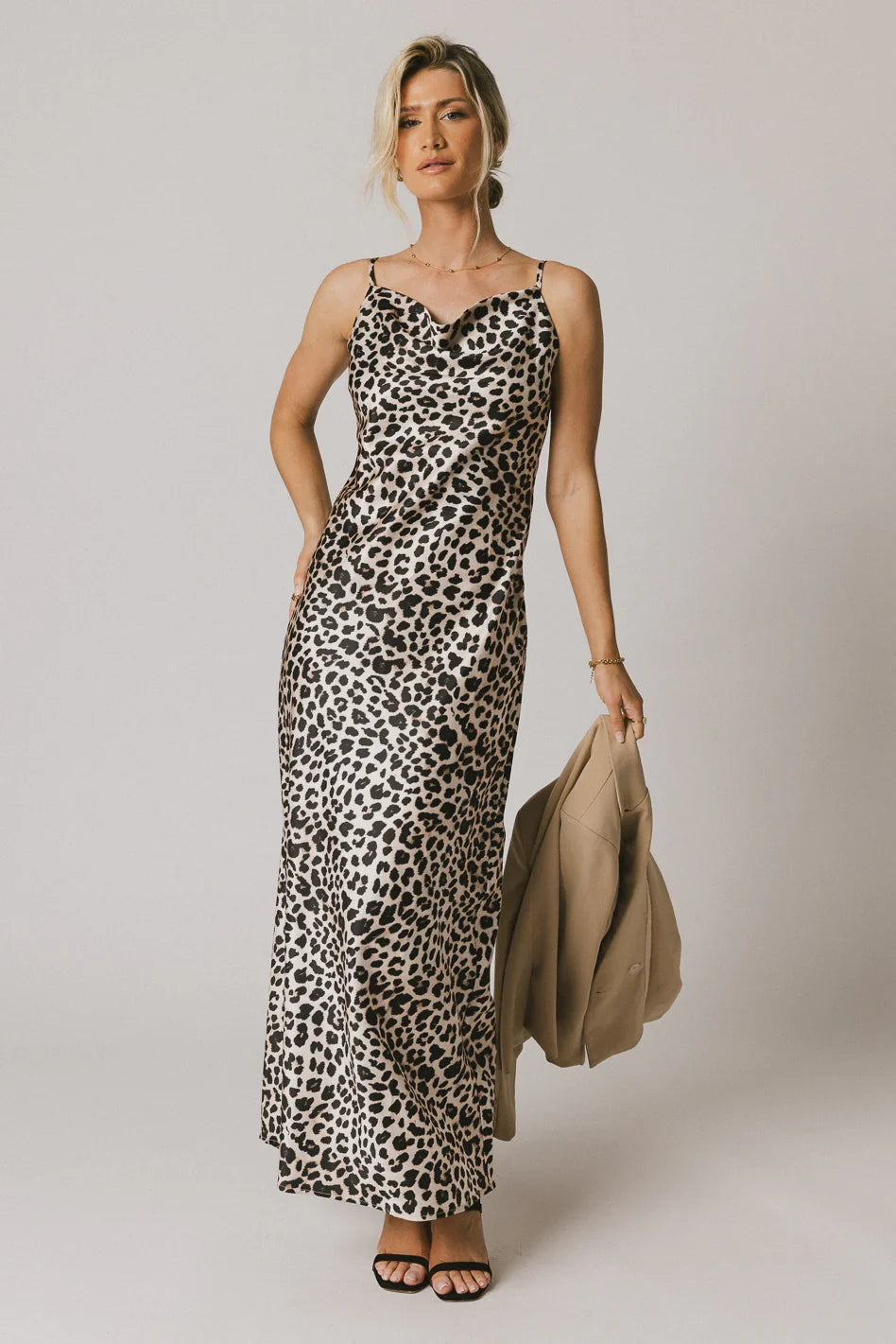 Kea Leopard Print Maxi Dress FINAL SALE