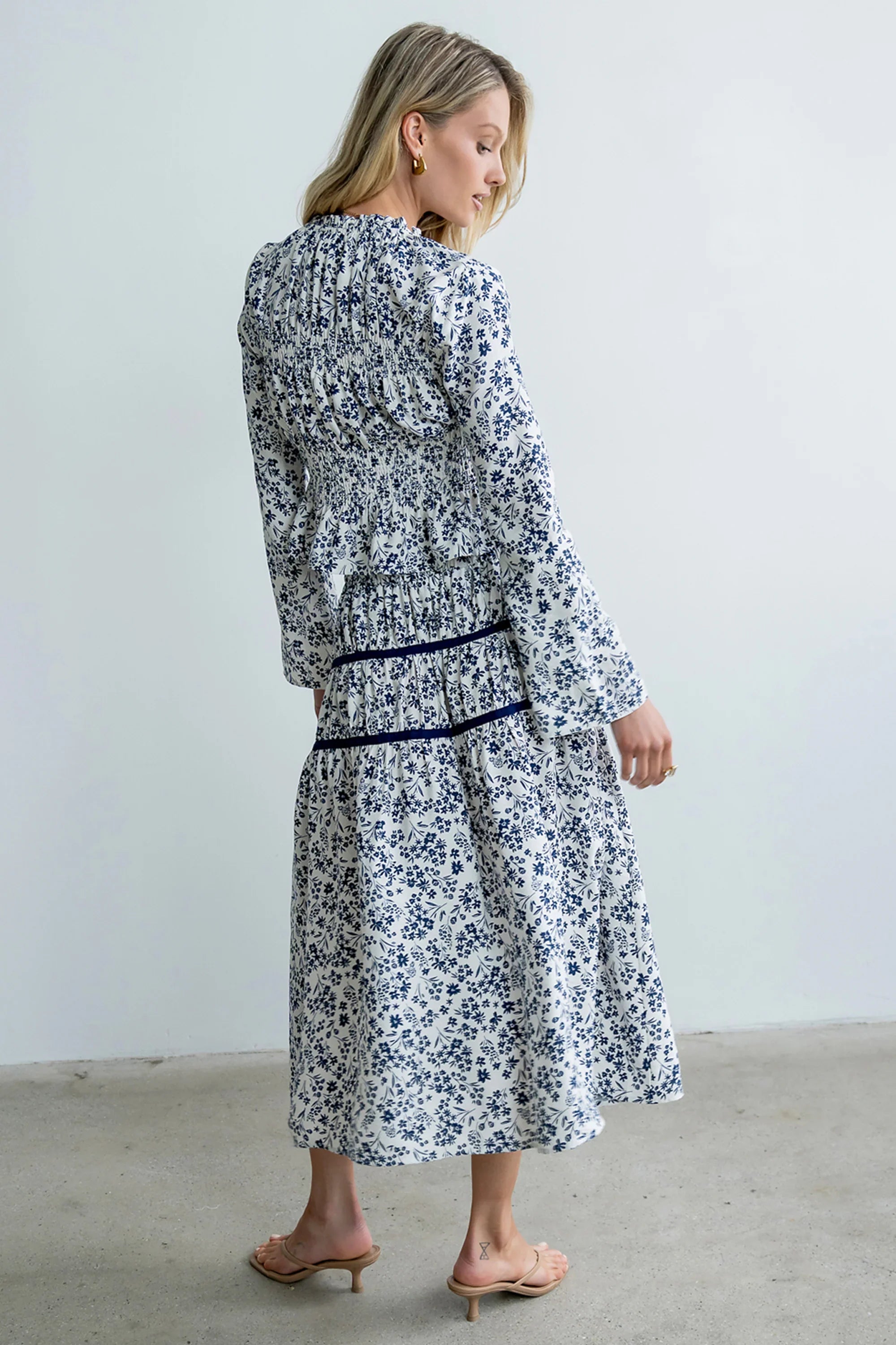 Blakely Floral Maxi Skirt