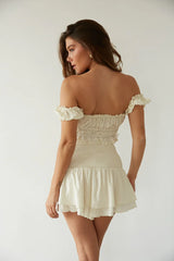 Kaylor Smocked Puff Sleeve Top