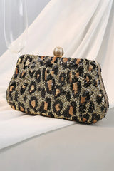 Eye Catching Leopard Clutch Bag