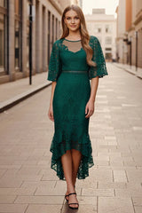 Reyna Dress Emerald