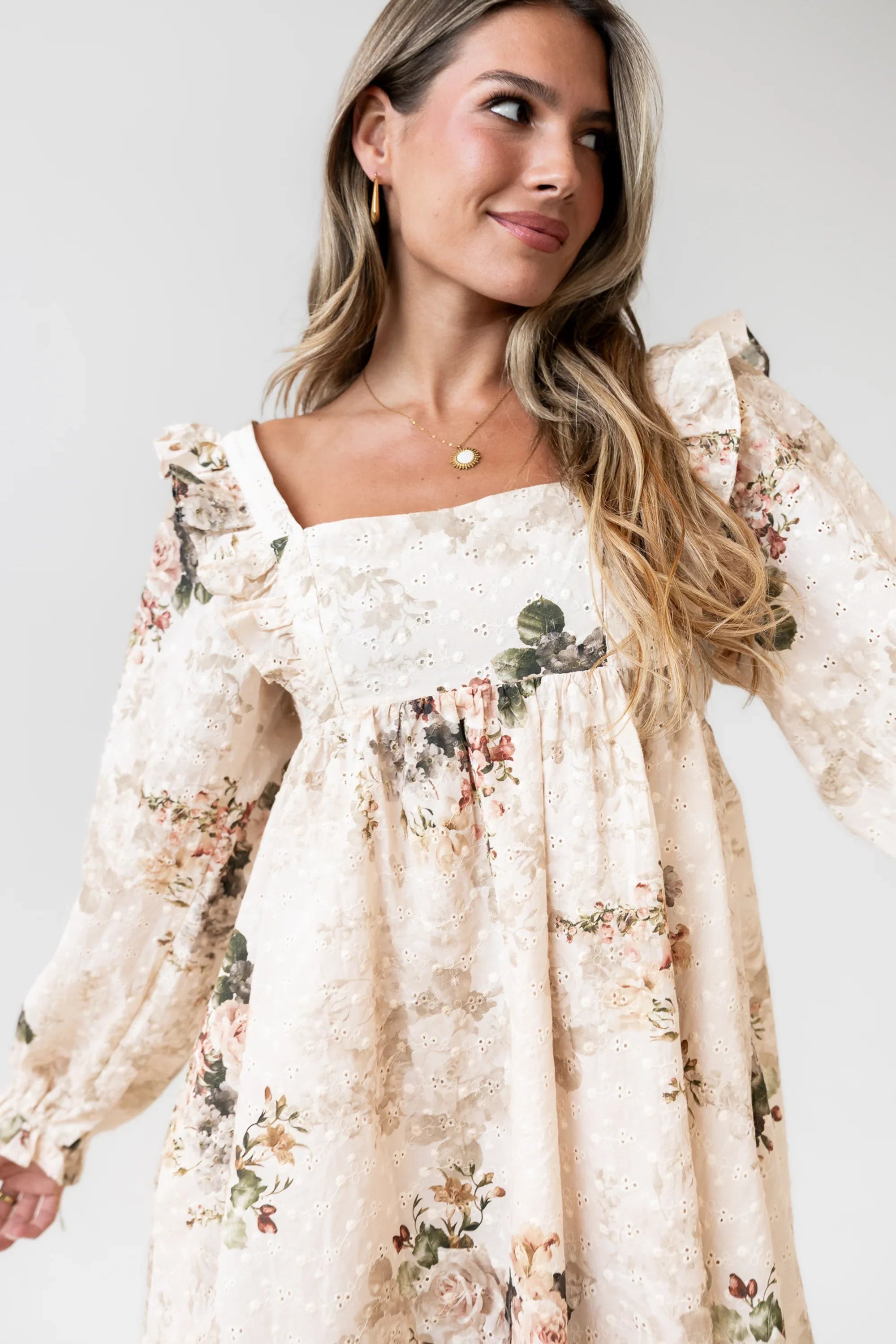 Kathy Floral Mini Dress FINAL SALE