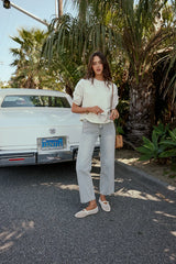 Hailey Polka Dot Straight Leg Jeans FINAL SALE