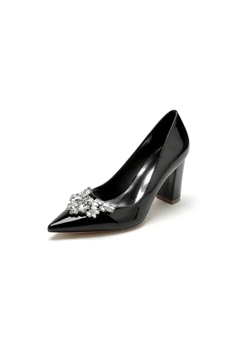 Ivory High Heels with Modern Design