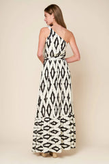 PERFECT SENSATION WOVEN MAXI DRESS