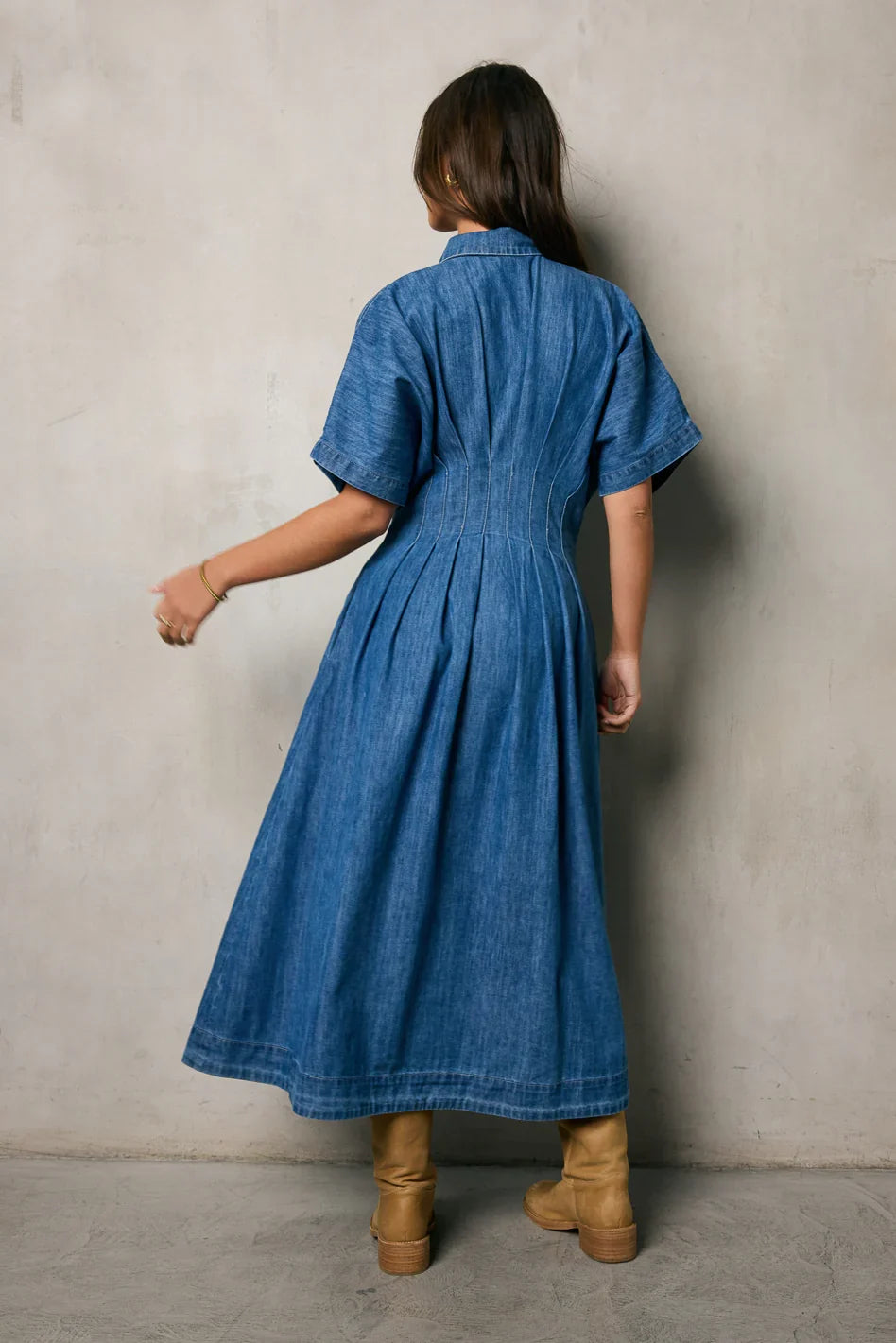 Kolby Button Front Maxi Dress FINAL SALE