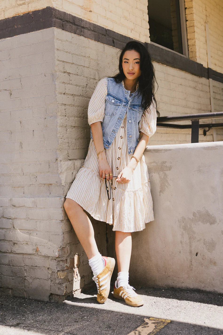 Aiden Denim Vest FINAL SALE