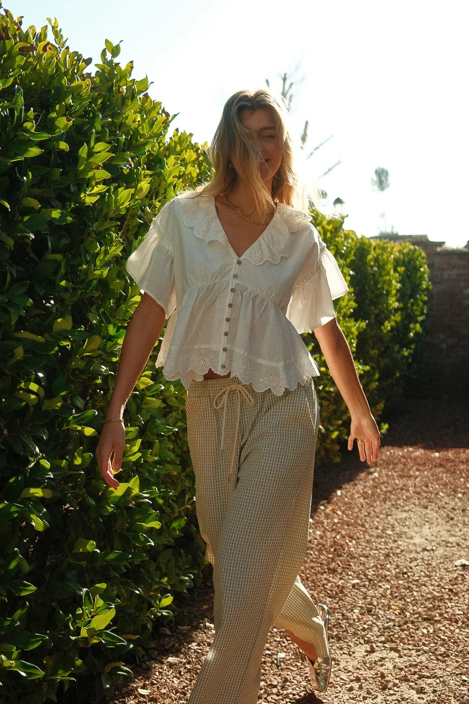 Percey Collared Blouse FINAL SALE