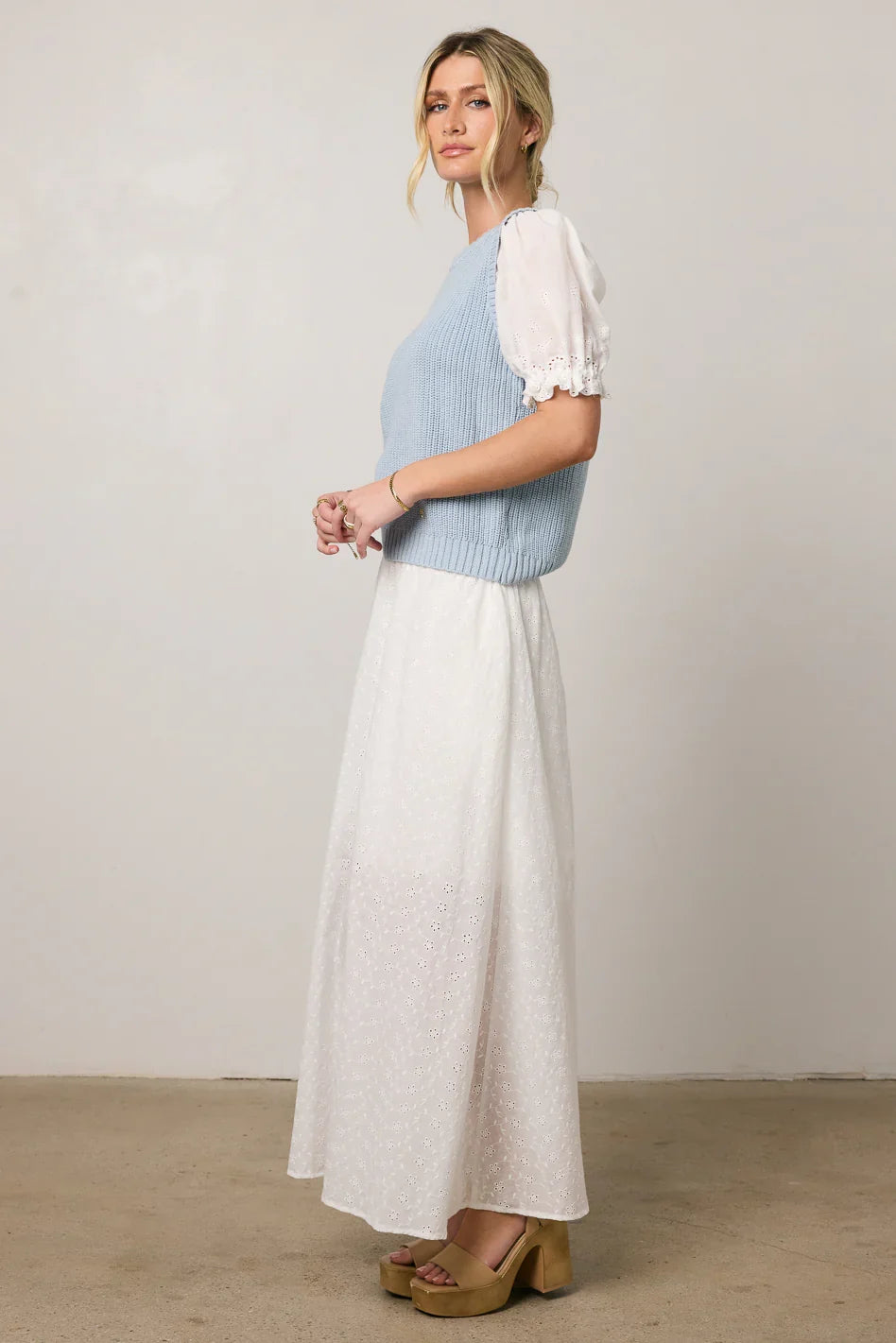 Kaia Embroidered Sweater FINAL SALE