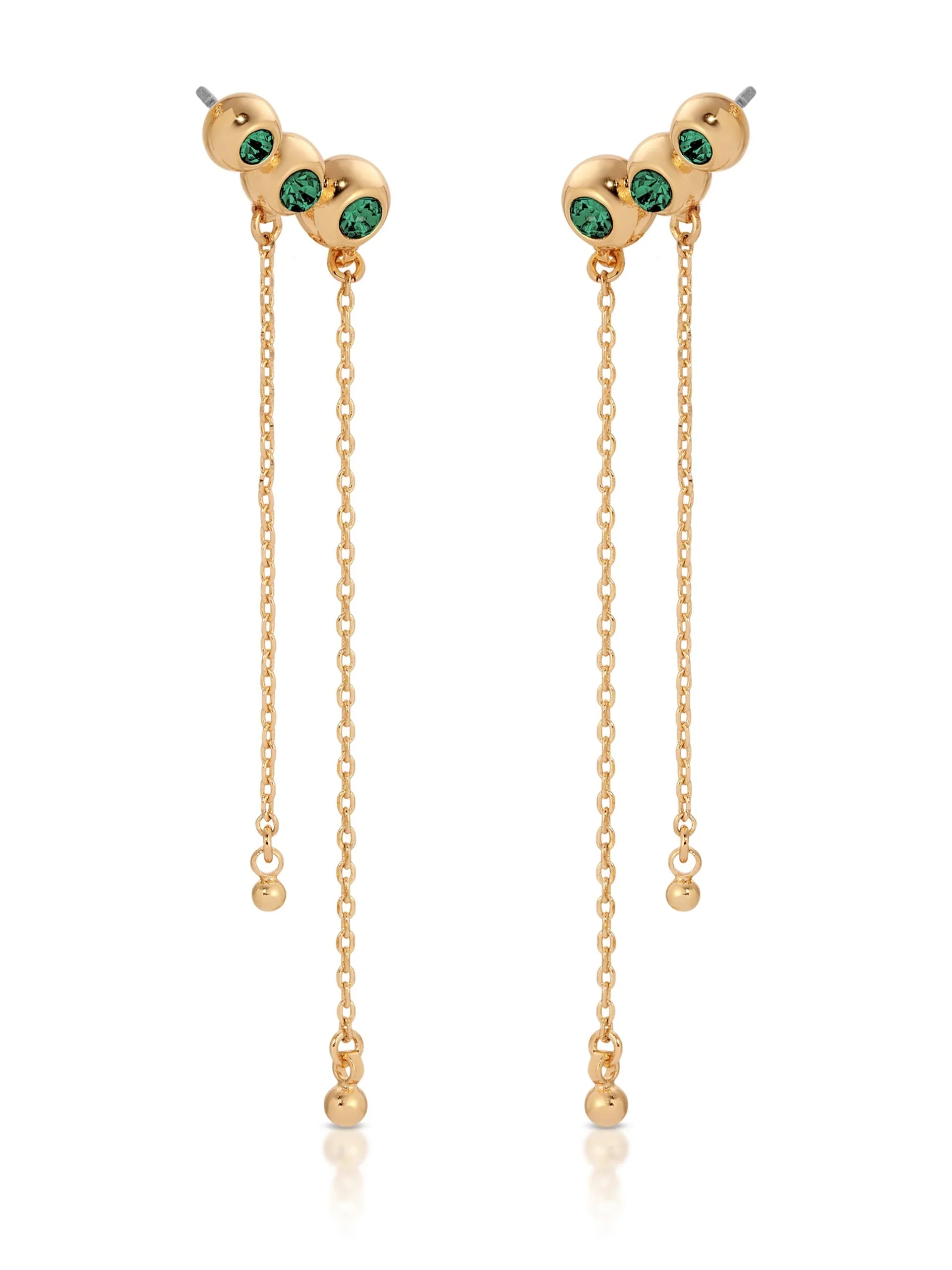 Emerald City Waterfall Earrings