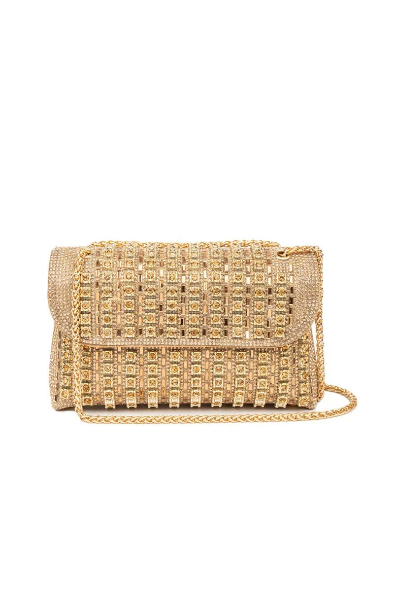 Chantal Diamond Clutch Bag