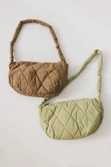 Whimsy Quilted Bag in Sage FINAL SALE
