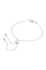 Silver Rhodium Tone Bracelets with Heart