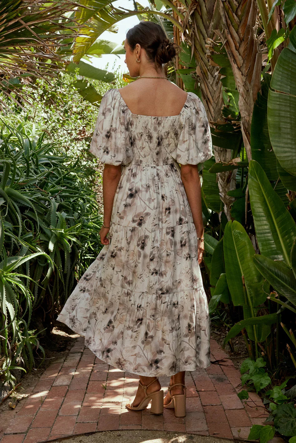 Gaudria Floral Maxi Dress FINAL SALE